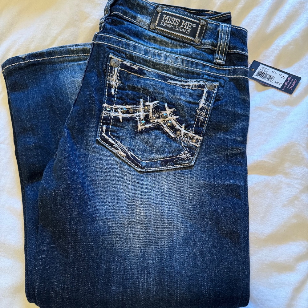 Miss Me Straight pant 31